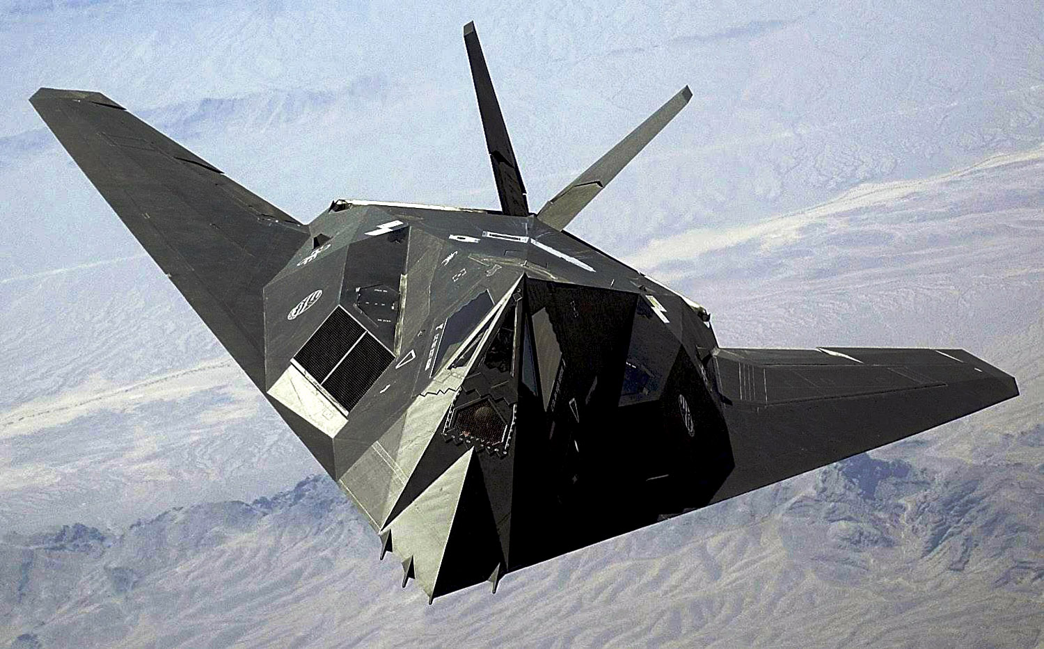 F-117 "Black Jet" stealthy attack aircraft