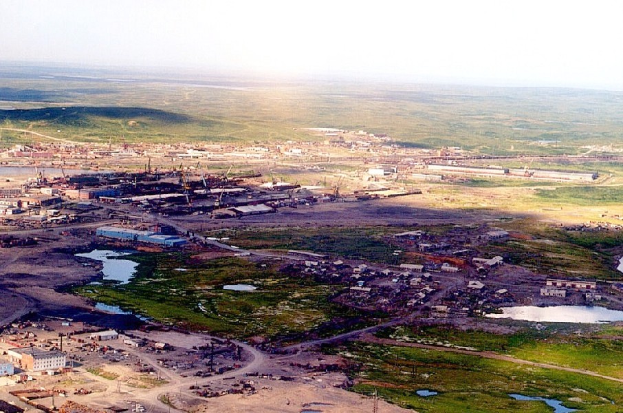 Aerial view of Dudinka.jpg
