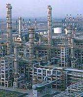 Reliance Industries petroleum refinery in India