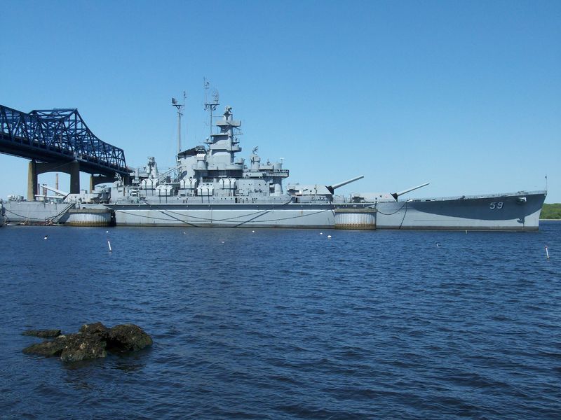 File:USS Massachusetts BB-59 Fall RIver.jpg