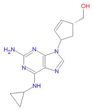 Abacavir structure.jpg