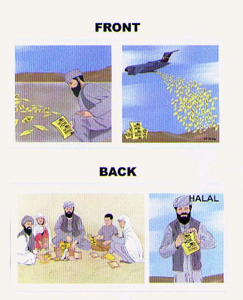 File:Human daily ration leaflet as distributed in Afghanistan.jpg