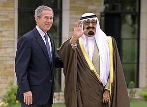 Saudi Crown Prince Abdullah and George W. Bush.jpg