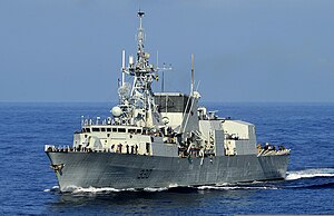 HMCS Halifax (FFH 330) en route to Haiti 2010-01-18.jpg