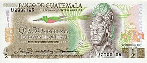 Half quetzal bill (guatemala) 1980.jpg