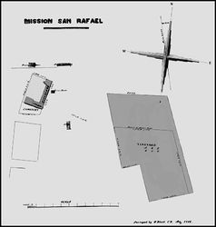 (PD) Diagram: U.S. Land Surveyor's Office The "Alemany Plat" prepared by the U.S. Land Surveyor's Office to define the property restored to the Catholic Church by the Public Land Commission, later confirmed by presidential proclamation.