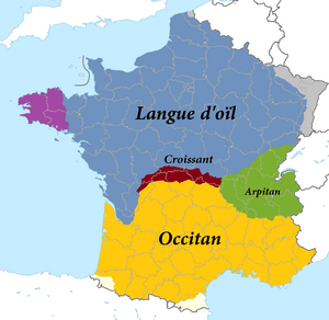 The Occitan languages are largely based in the south of France.