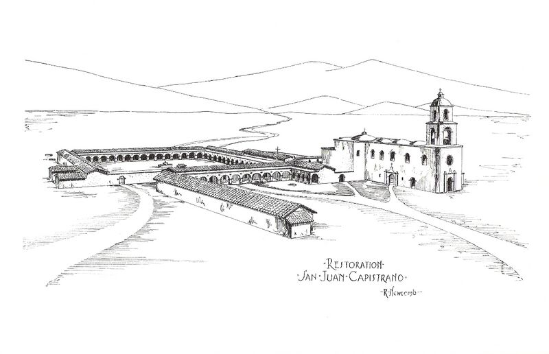 File:1916 Rexford Newcomb sketch -- Mission San Juan Capistrano.jpg