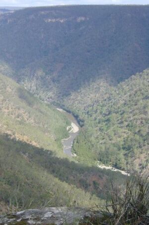 Shoalhaven Gorge from Badgery's Lookout - Tallong NSW.JPG