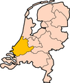 South Holland, the most crowded province