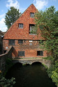 The City Mill in Winchester, an 18th century working mill.