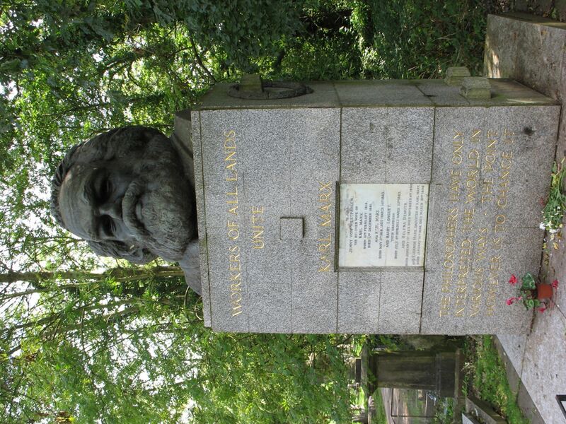 File:Karl Marx grave.jpg