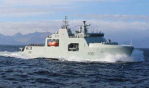 HMCS Harry DeWolf under way Sep 2021 (cropped).jpg