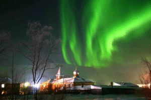 Aurora borealis Khibiny.gif