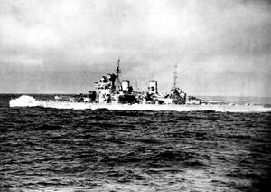 HMS Duke of York during an Arctic convoy.jpg